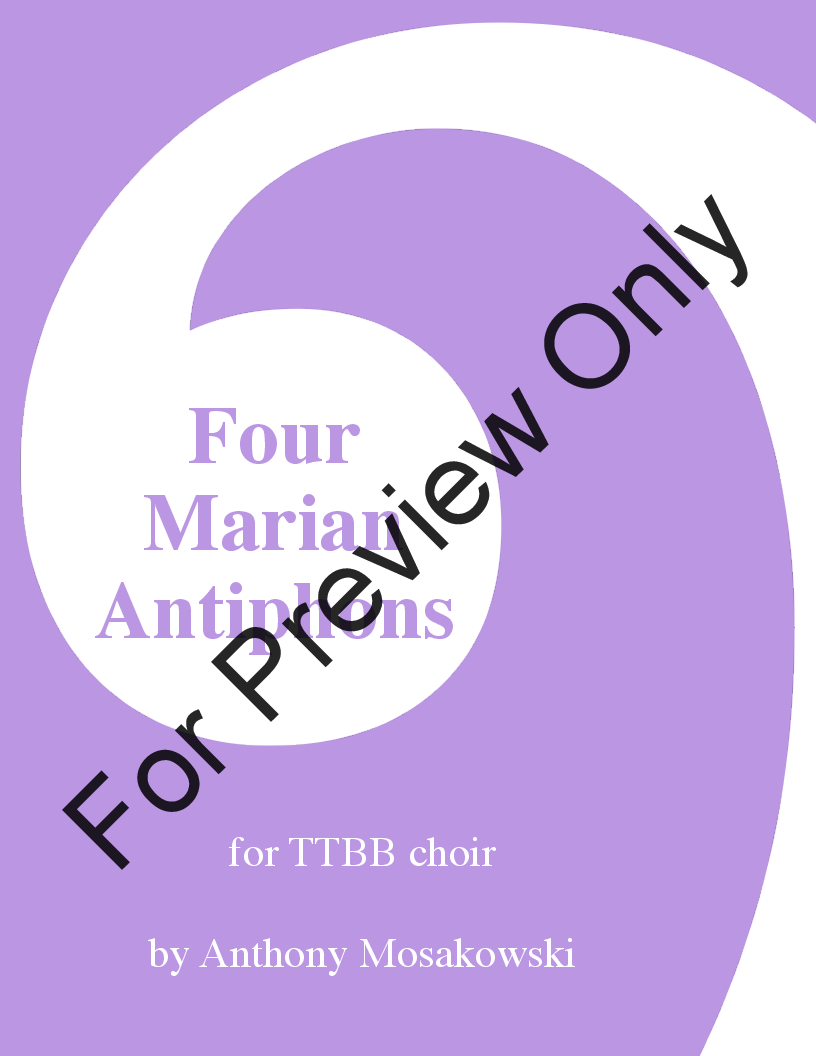 Four Marian Antiphons P.O.D.