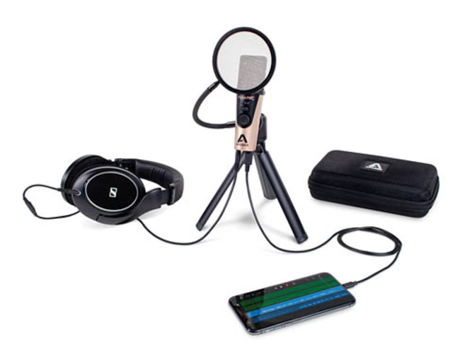 Hype MiC USB Microphone with Headphone Output and Studio Quality Compression