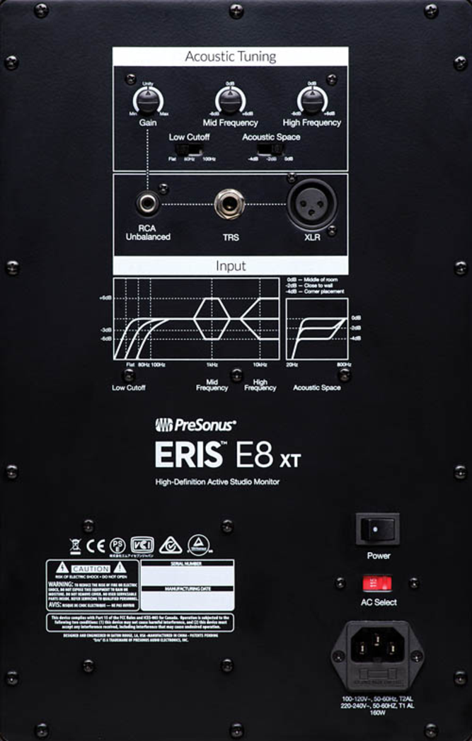 Eris E8 XT 2-Way Active Single Studio Monitor with Wave Guide