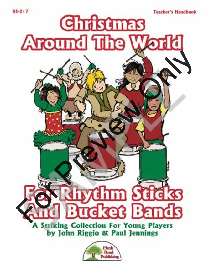 Christmas Around The World For Rhythm Sticks And Bucket Bands Teacher's Kit with CD