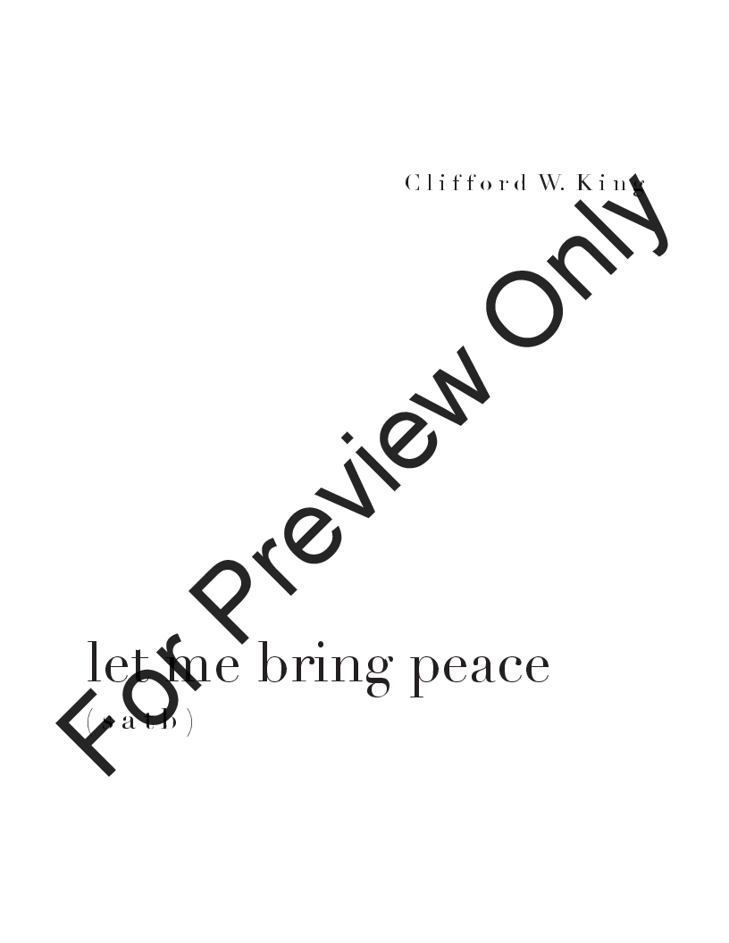 Let me bring peace P.O.D.