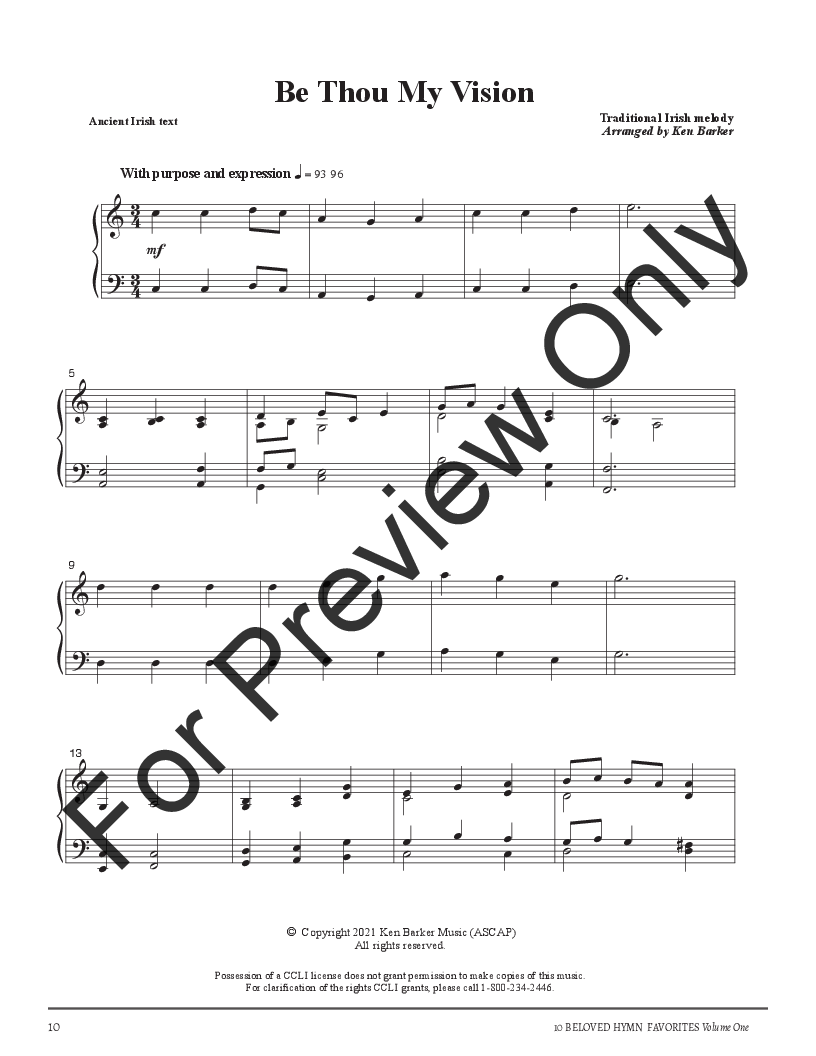 10 Beloved Hymn Favorites, Vol. 1 P.O.D.