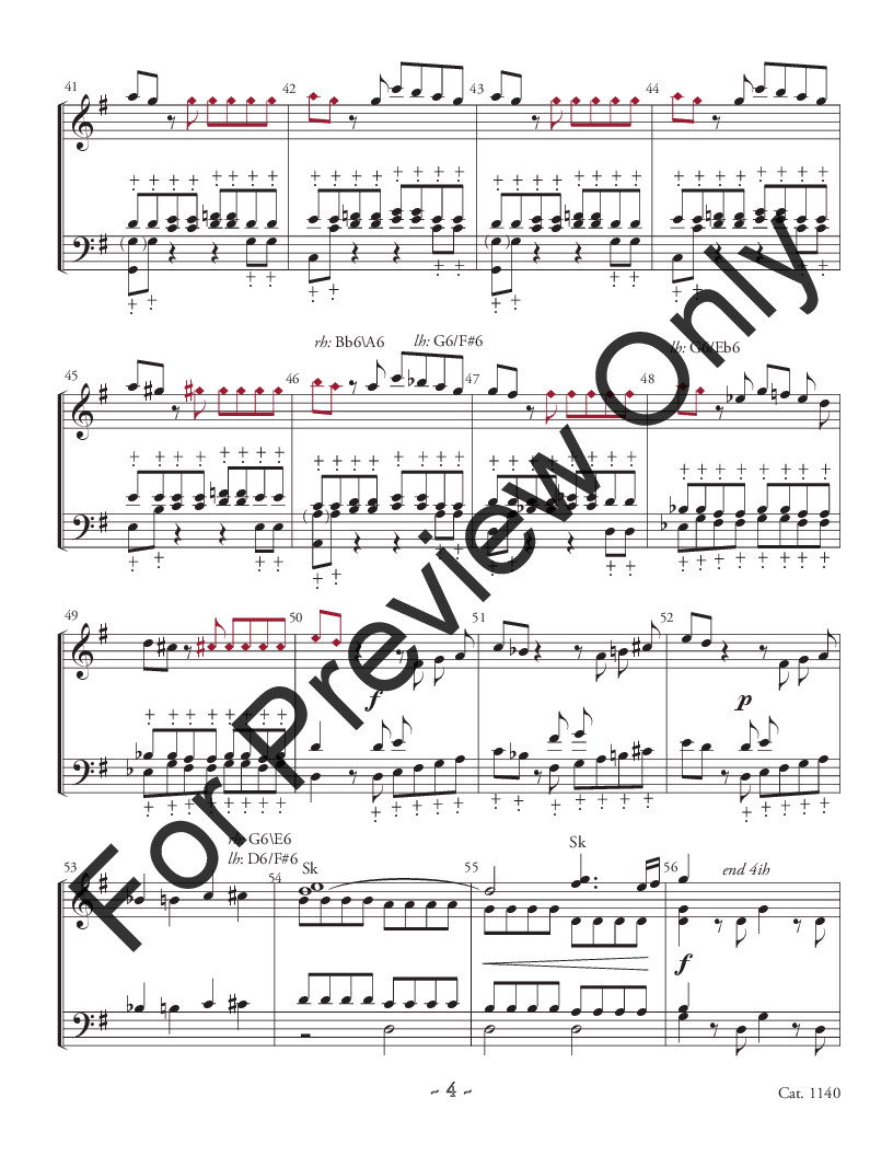 Allegro Eine Kleine Nachtmusik 3-4 Octaves P.O.D.