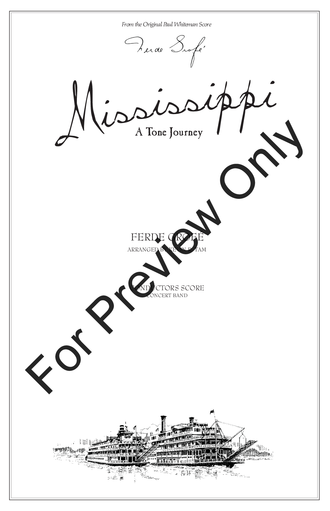 Mississippi Suite - No 2. Huckleberry Finn P.O.D.