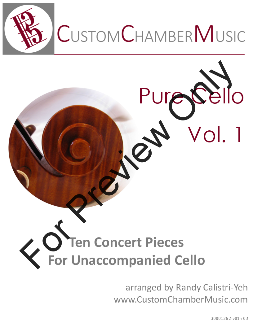 Pure Cello Volume 1 P.O.D.