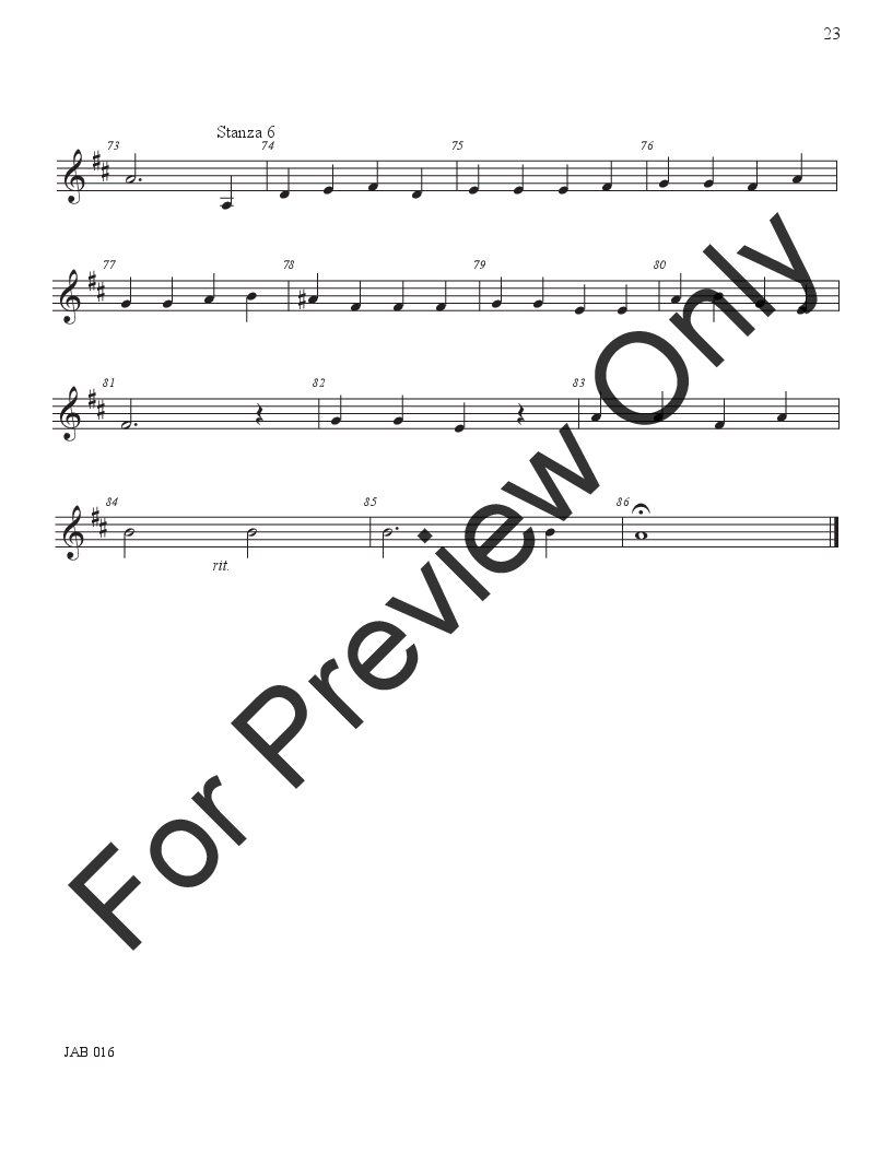 The Head That Once Was Crowned With Glory Full Score - P.O.D.