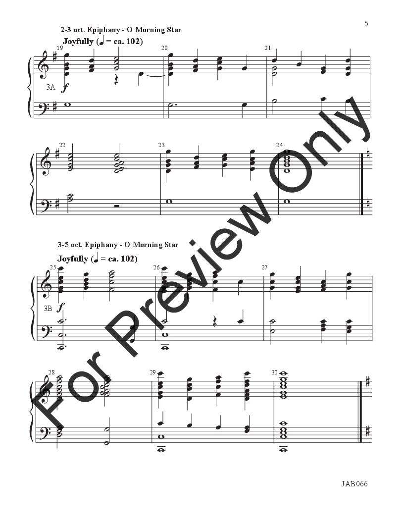 Music for Before or After Readings - 2-3 Octaves Handbells P.O.D.