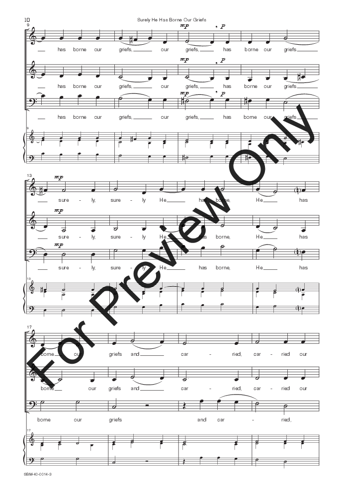 4 Motets for Lent P.O.D.