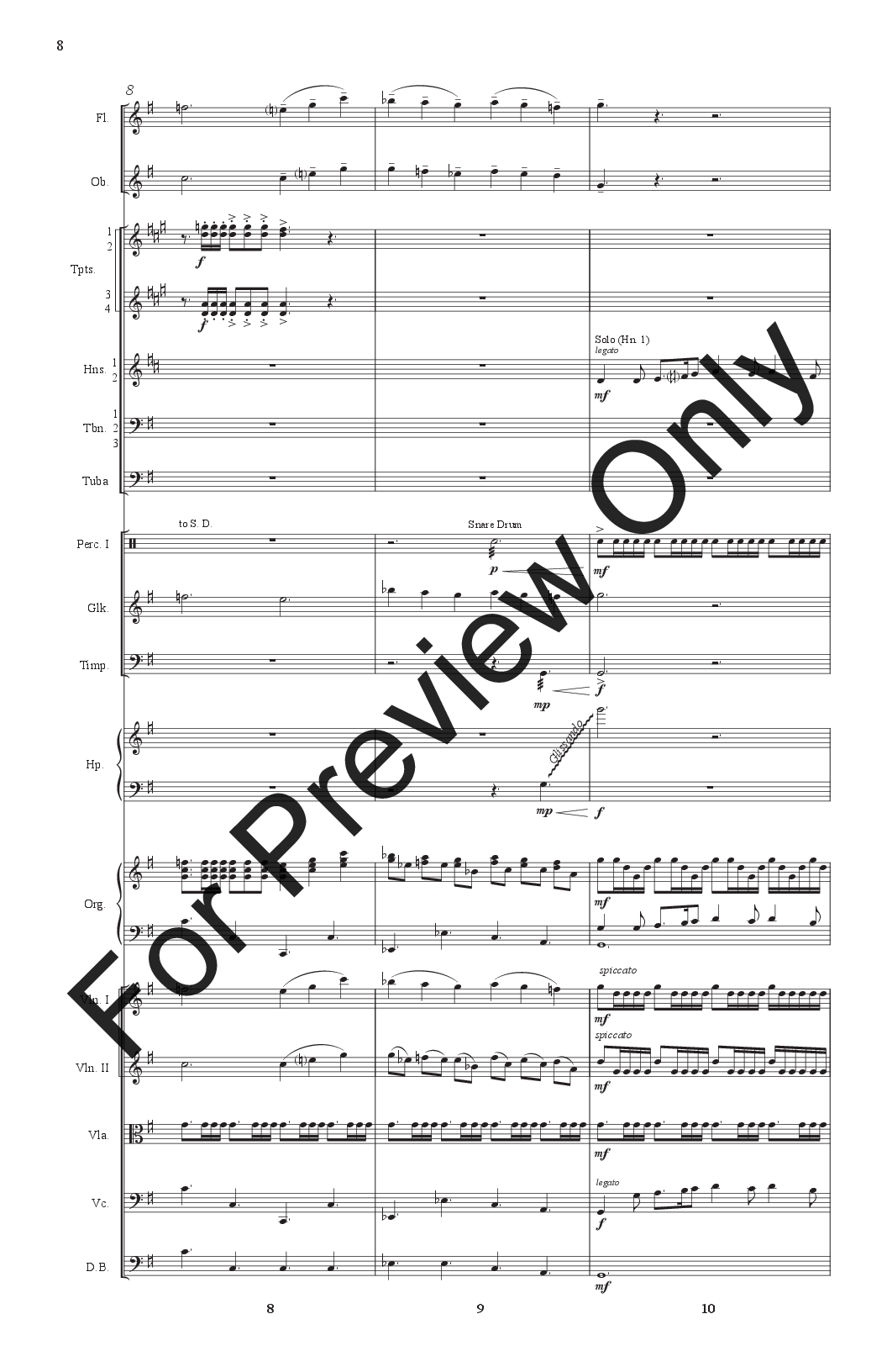 Nowell Sing We Chamber Orchestra Full Score P.O.D.