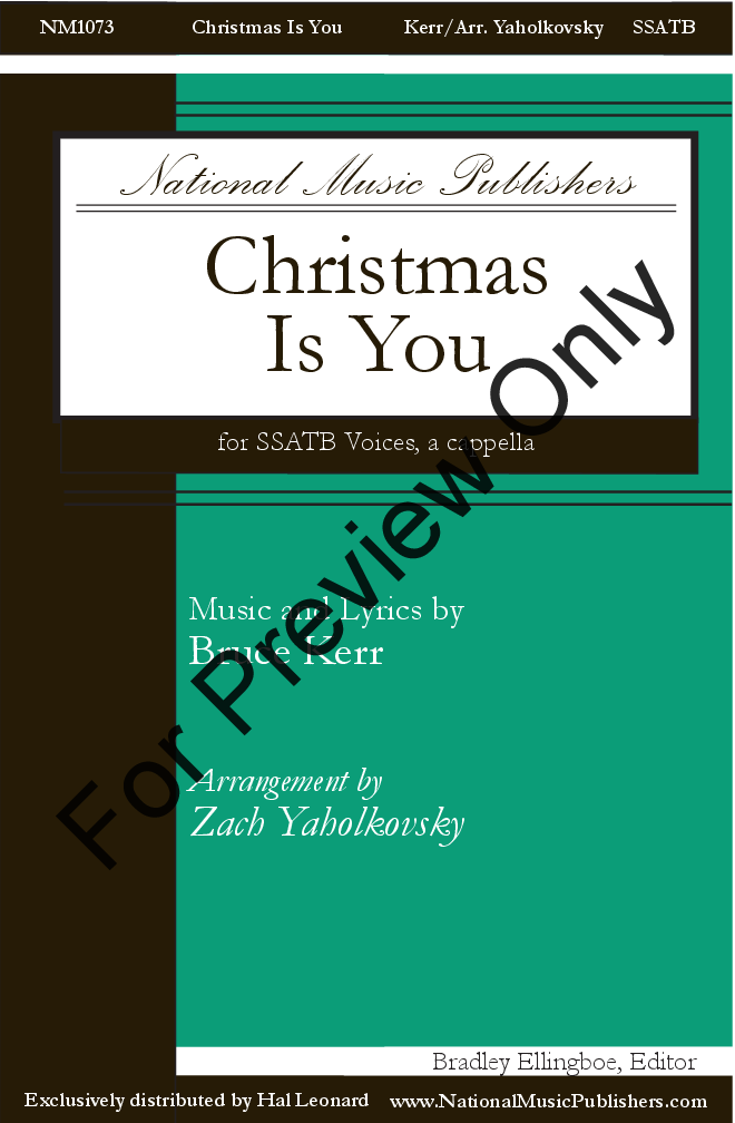 Christmas Is You Large Print Edition P.O.D.