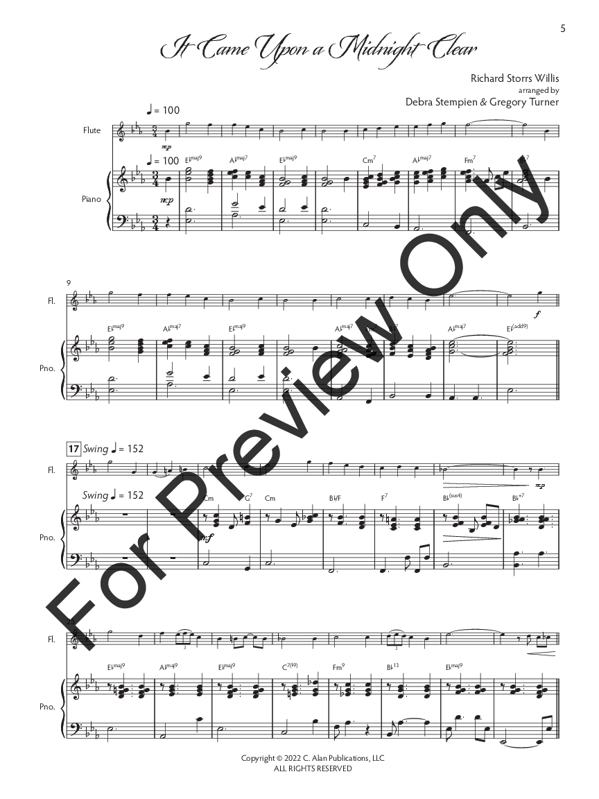 Joyful Tidings, Book 1 for Flute & Piano