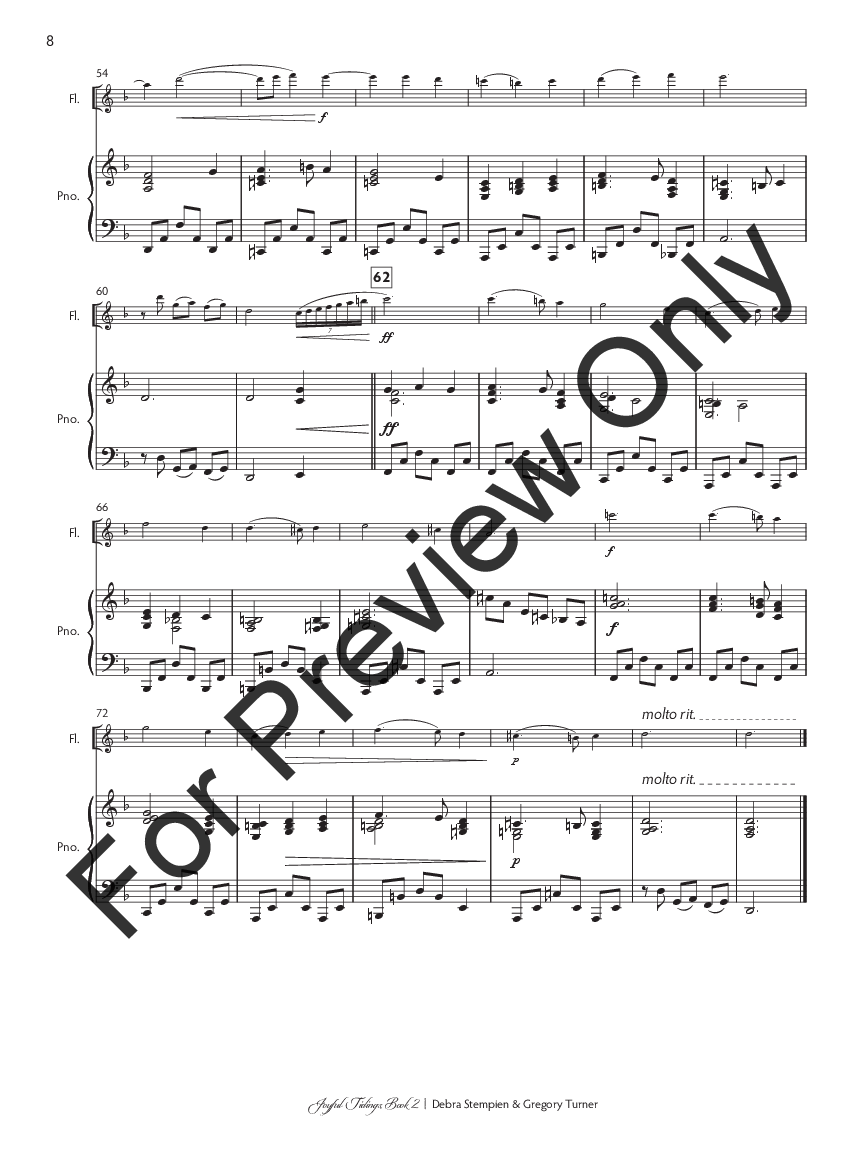 Joyful Tidings, Book 2 for Flute & Piano