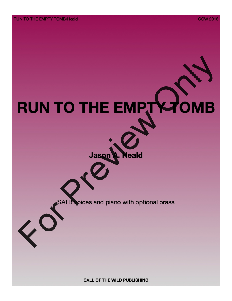 Run to the Empty Tomb P.O.D.