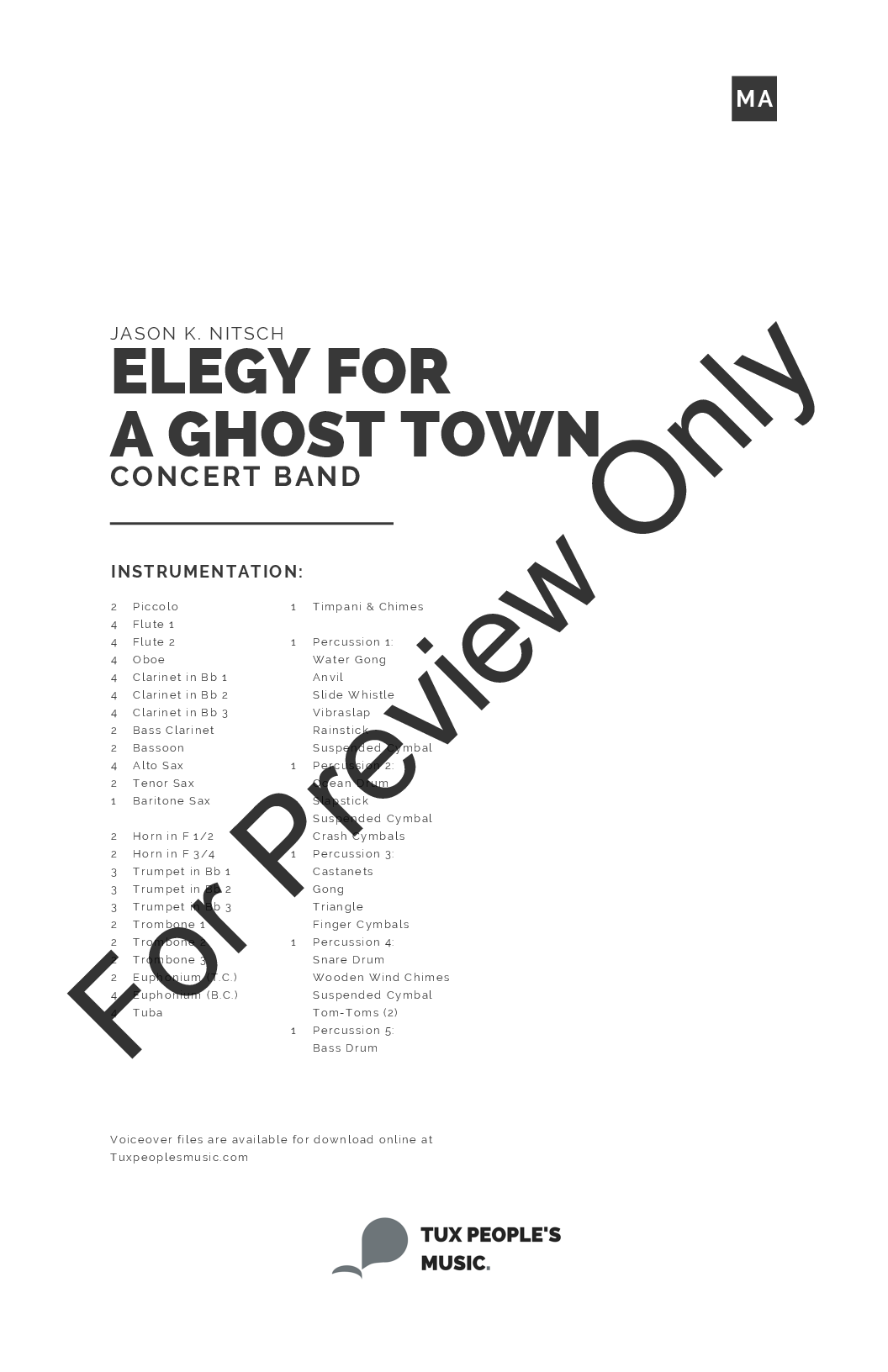 Elegy for a Ghost Town