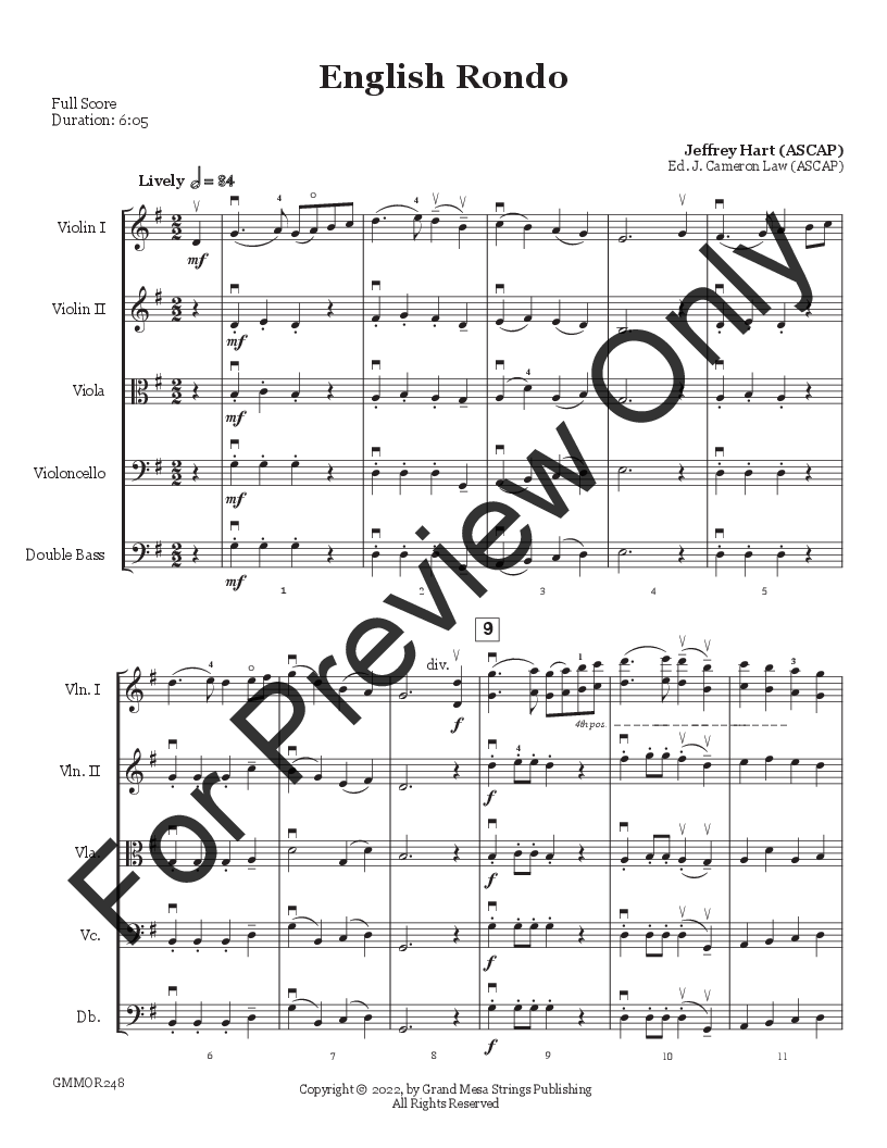 Grand Mesa Strings  Orchestra Sheet Music For Everyone