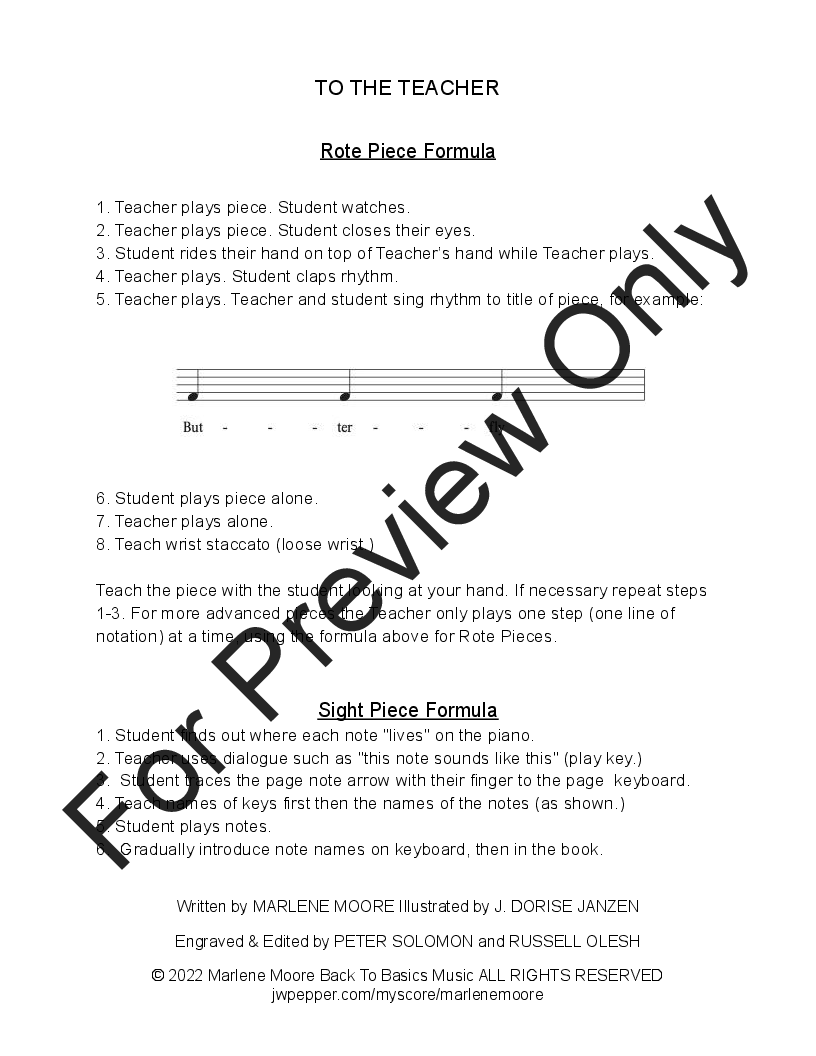 Back To Basics Piano Method Book 2 P.O.D.