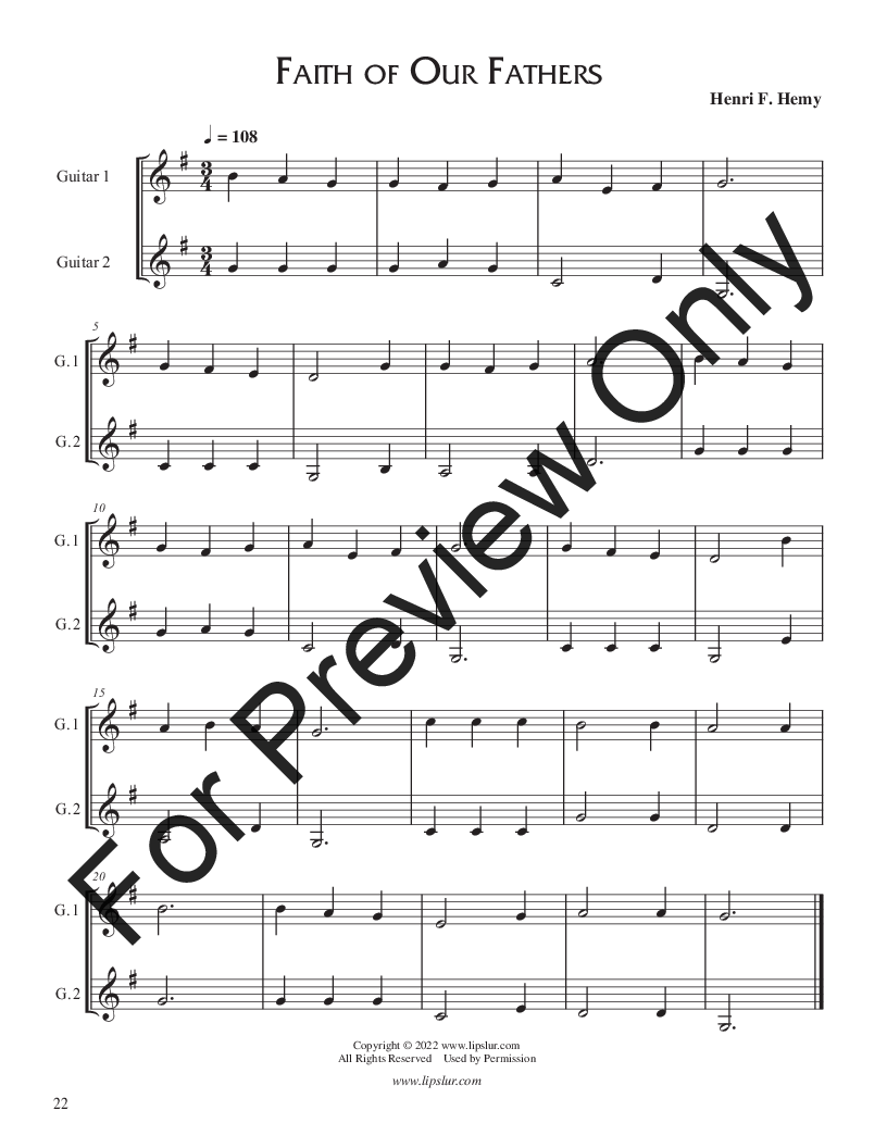 50 Duets for Guitar P.O.D.