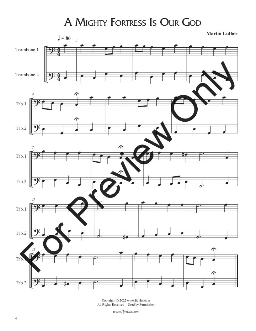 50 Duets for Trombone/Cello P.O.D.