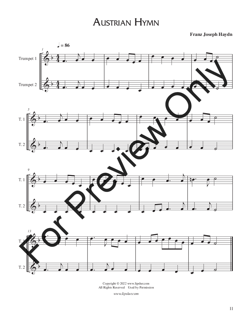 50 Duets for Trumpet/Clarinet P.O.D.