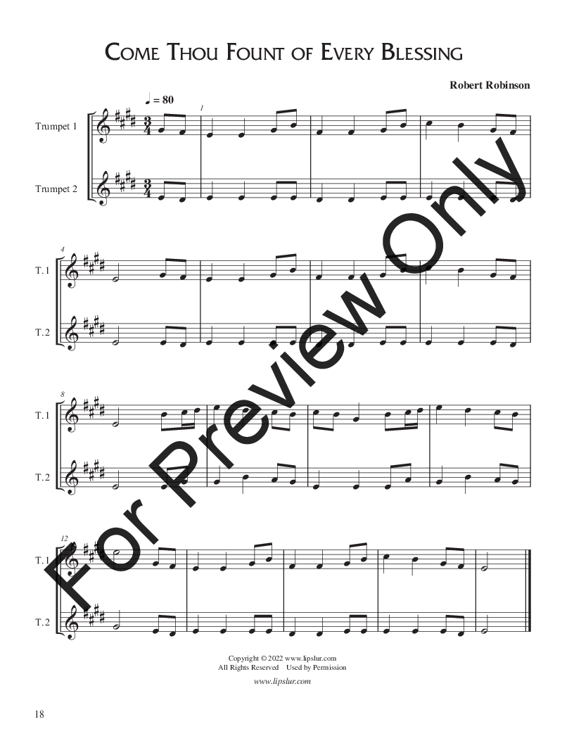 50 Duets for Trumpet/Clarinet P.O.D.