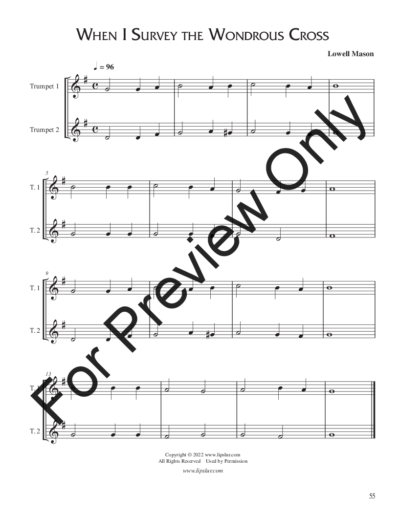 50 Duets for Trumpet/Clarinet P.O.D.