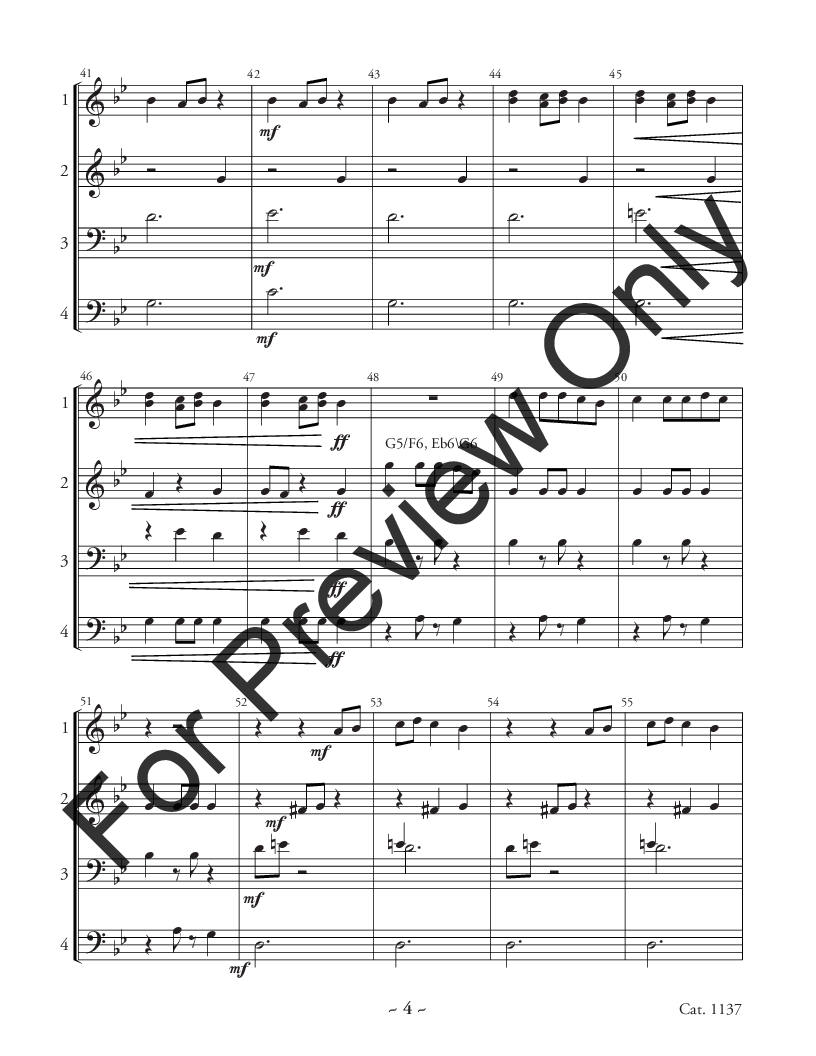 Fantasia Ukrainian Bell Carol 4 Octaves P.O.D.