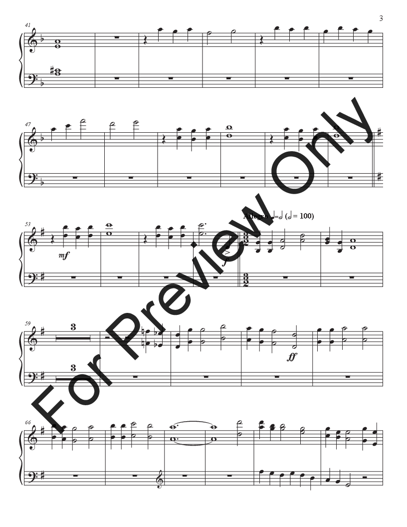 Three Hymmns For Three Pianos Set 1 P.O.D.