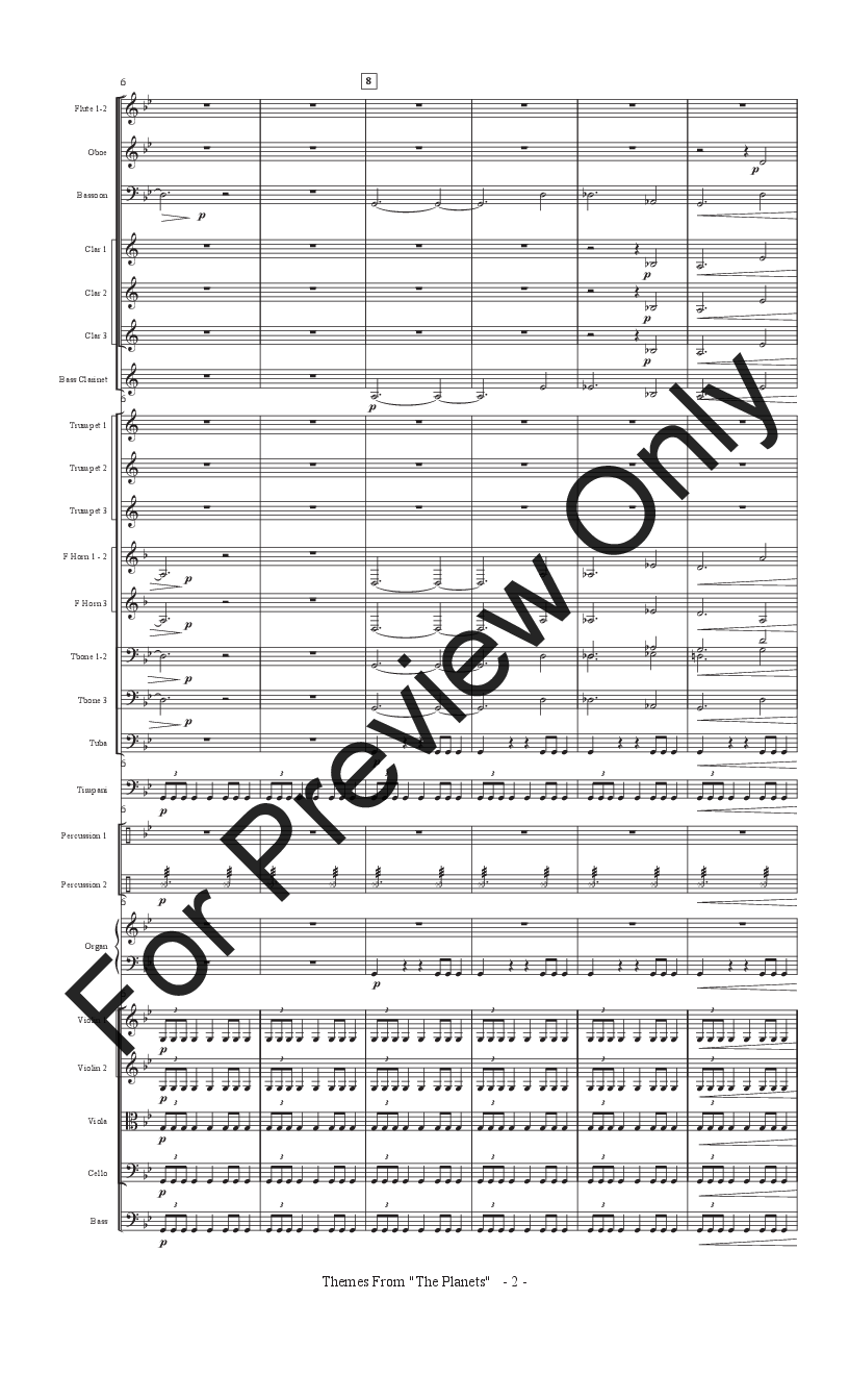 Themes From The Planets Parts P.O.D.