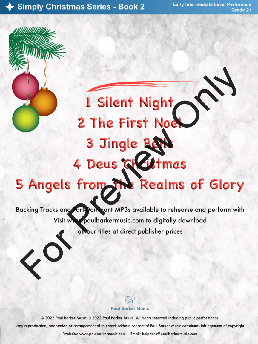 Christmas String Trios - Book 2 Multi - Bundle MP3s