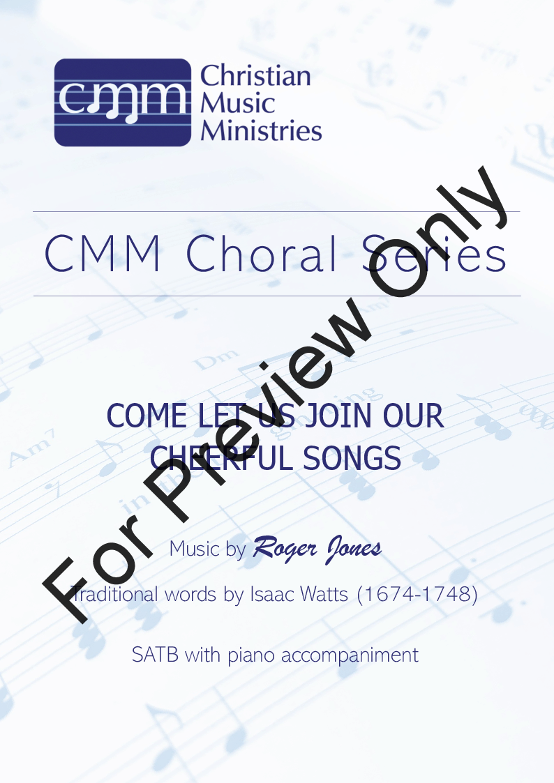 Come, let us join our cheerful songs P.O.D.