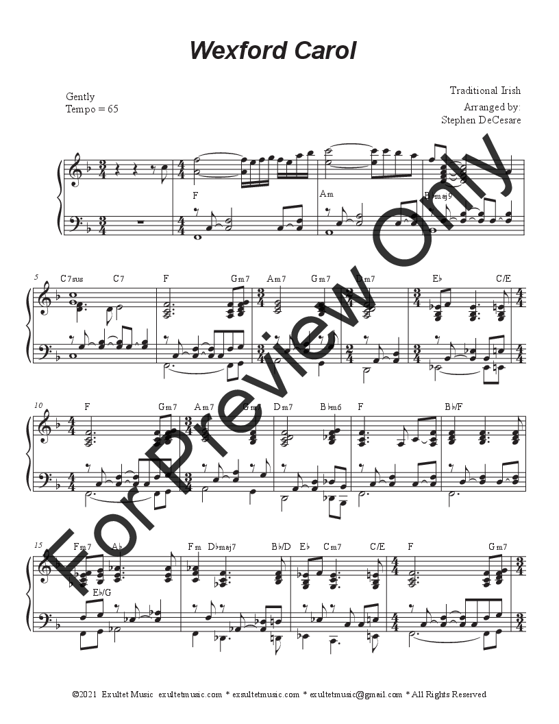 Christmas Around The World (Brass Quartet and Piano) P.O.D.