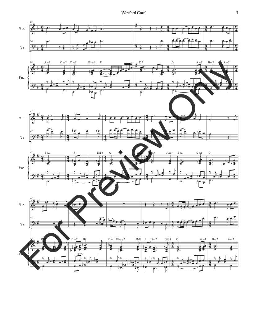 Christmas Around The World (Duet for Violin and Cello) P.O.D.