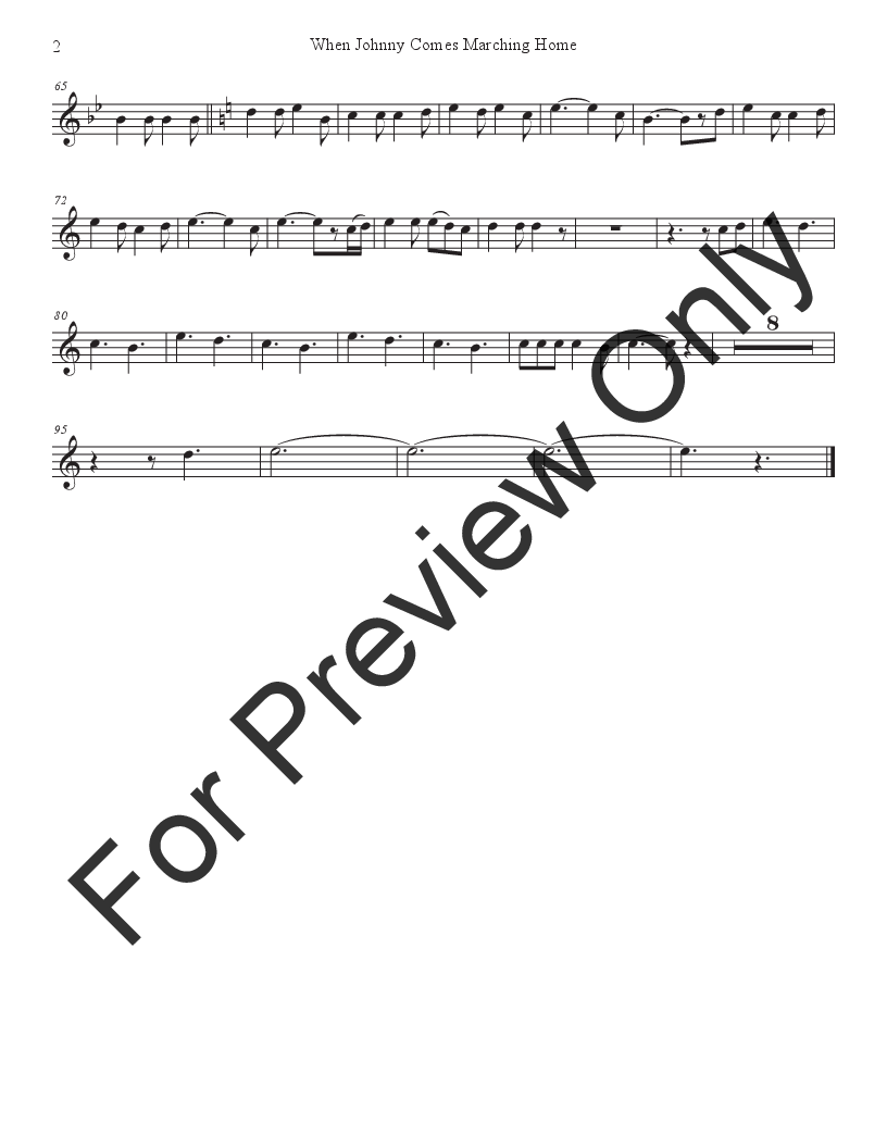 Patriotic Duets for Flute and Bb-Clarinet P.O.D.