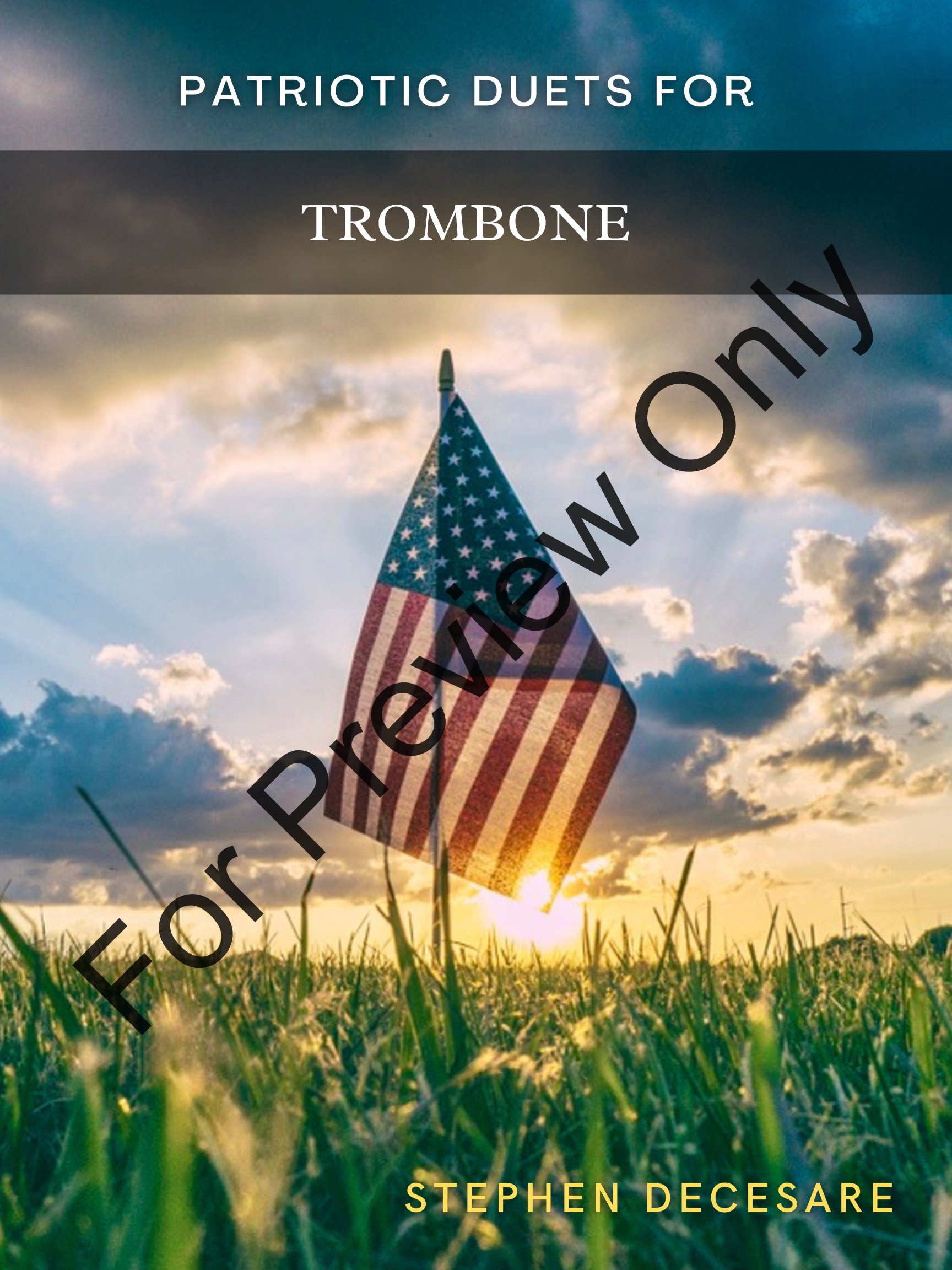 Patriotic Duets for Trombone P.O.D.
