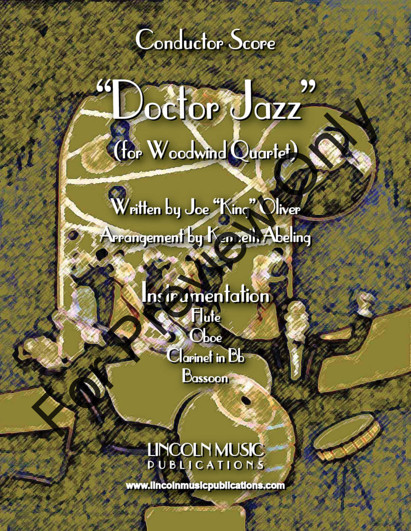 Doctor Jazz (for Woodwind Quartet) P.O.D.
