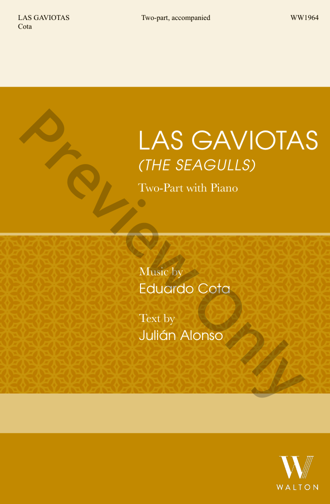 Las Gaviotas Large Print Edition P.O.D.