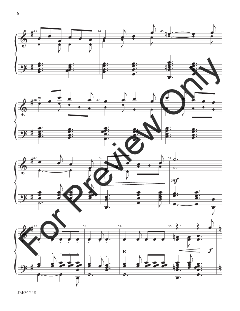 I Come With Joy 3-5 Octaves