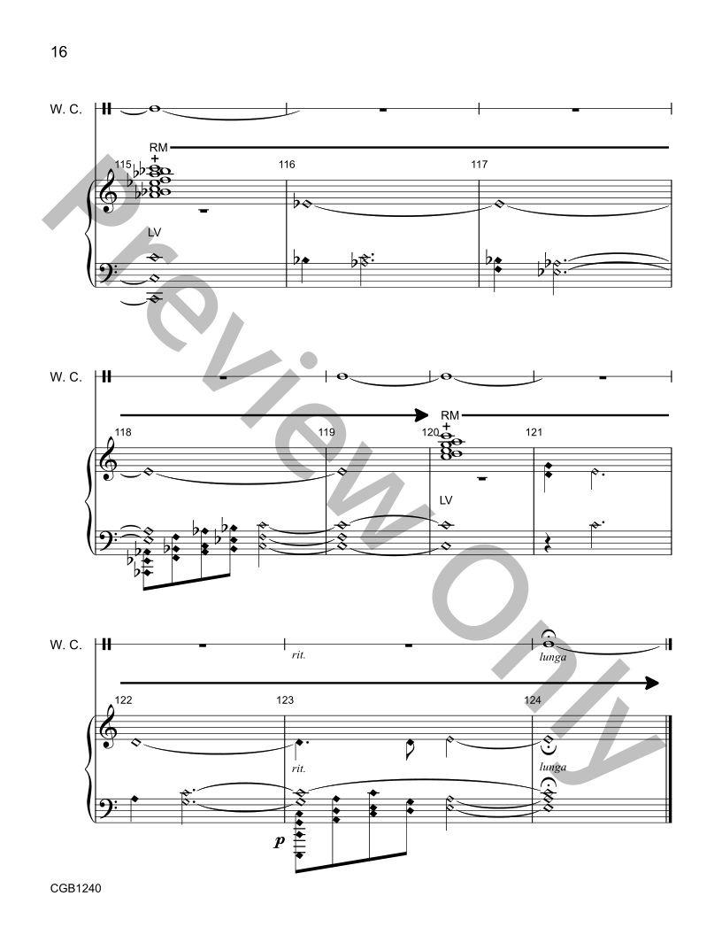 Thundersnow Full Score & Percussion Parts