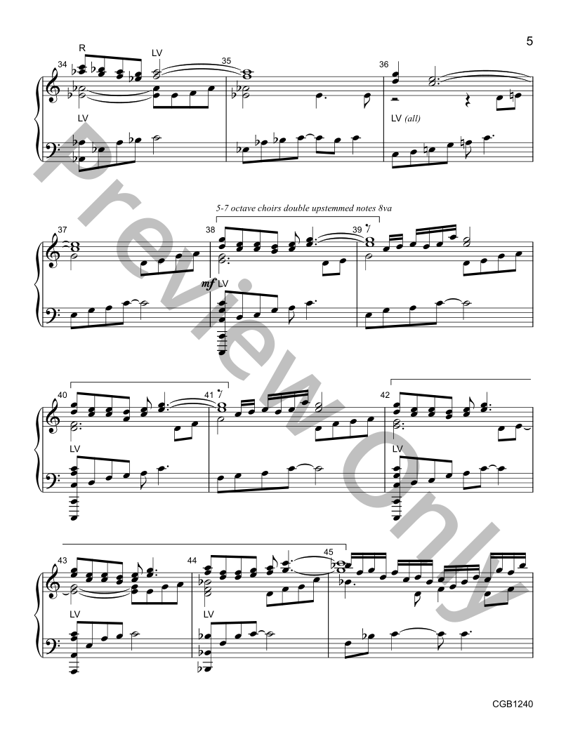 Thundersnow Full Score & Percussion Parts