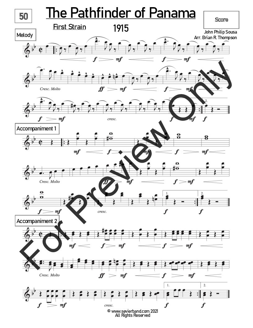 Progressive Musical Studies: Sousa Book 2 Grade 3-5 P.O.D.