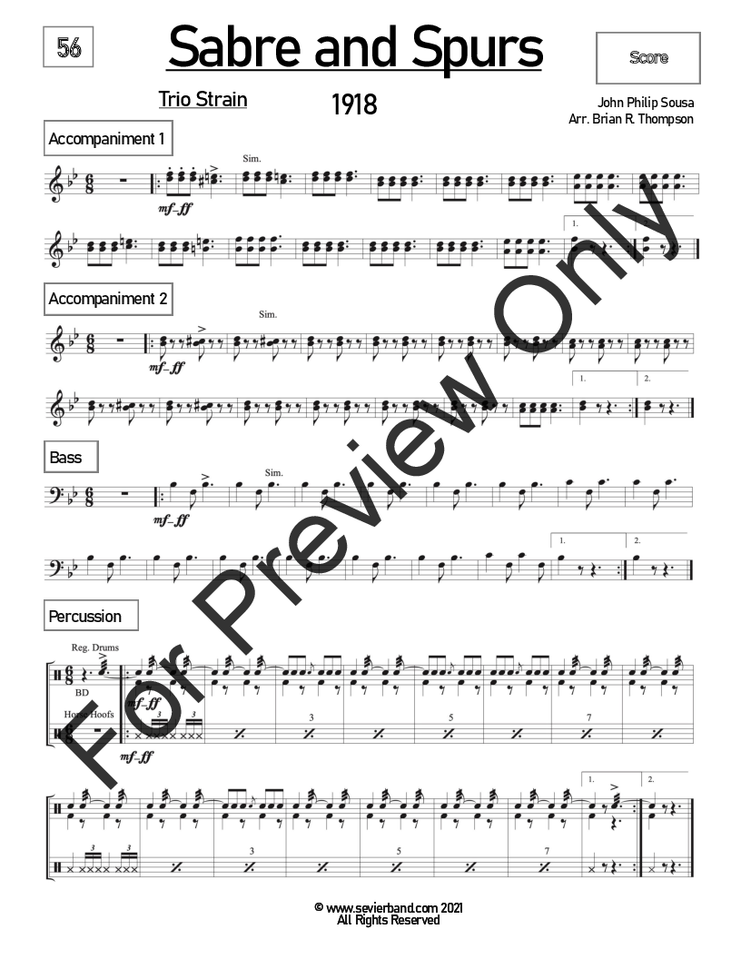 Progressive Musical Studies: Sousa Book 2 Grade 3-5 P.O.D.