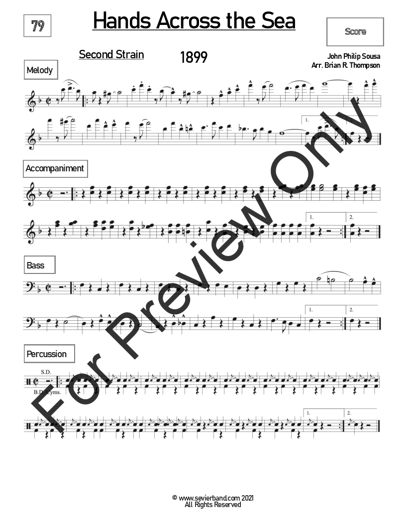 Progressive Musical Studies: Sousa Book 2 Grade 3-5 P.O.D.