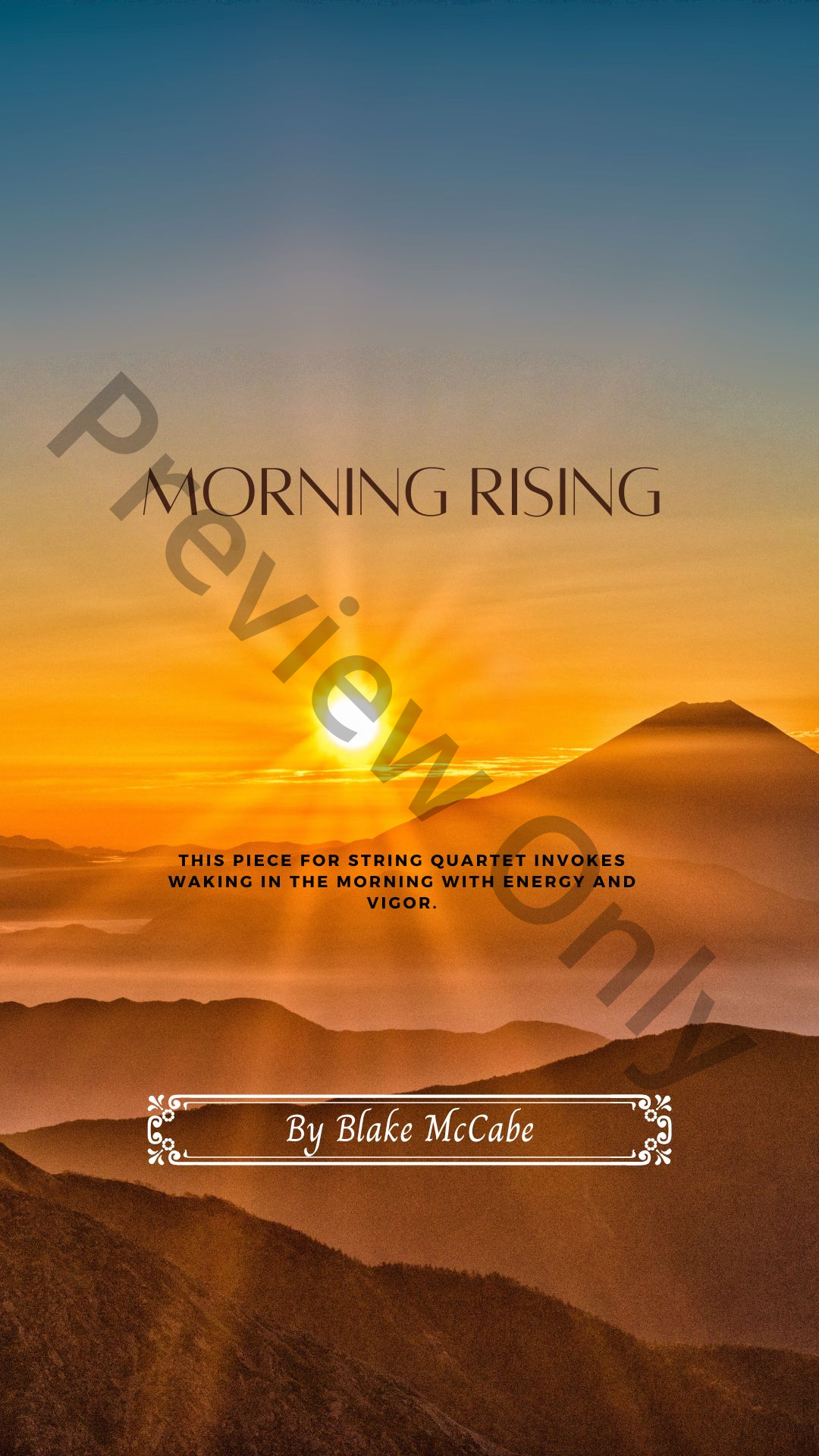 Morning Rising P.O.D.