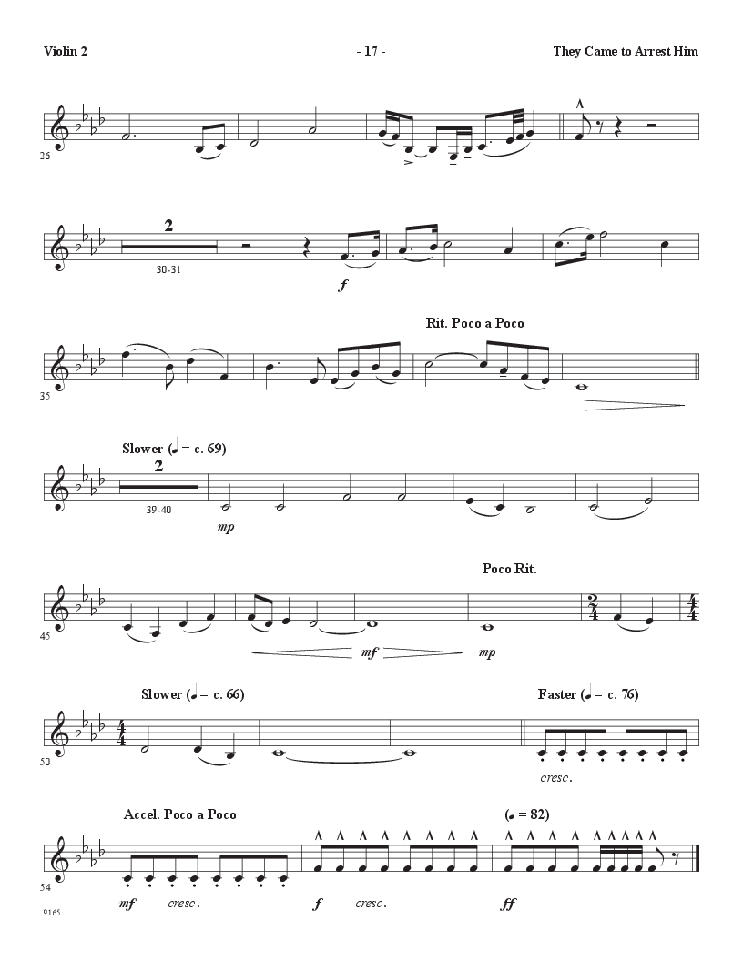 God So Loved Orchestration P.O.D.