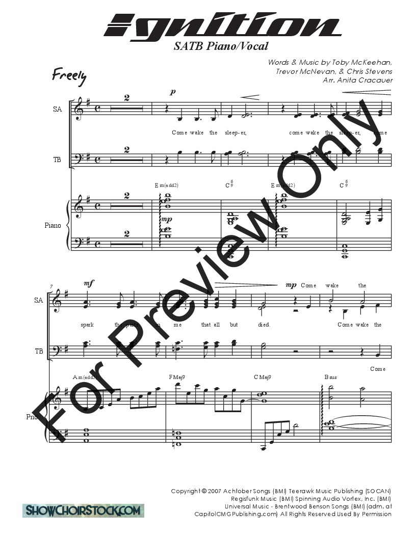 Interstellar SATB Complete Show Bundle