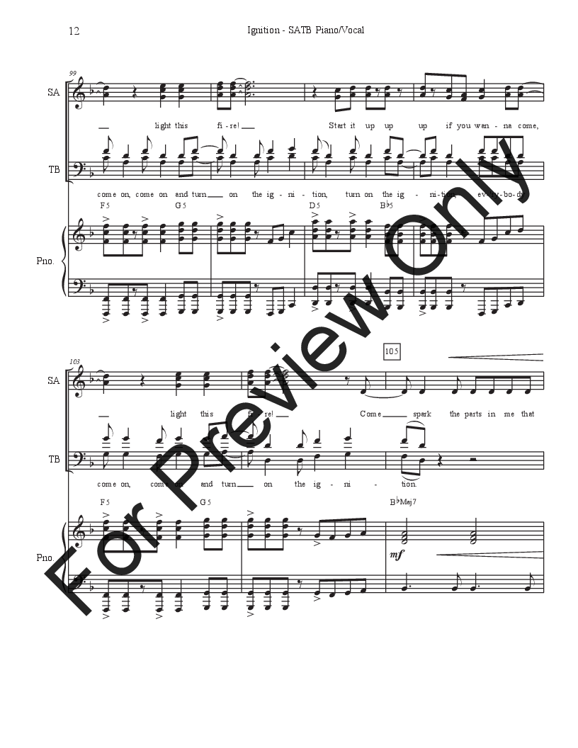 Interstellar SATB Complete Show Bundle