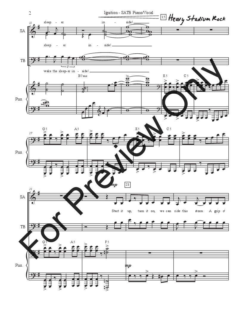 Interstellar SATB Complete Show Bundle