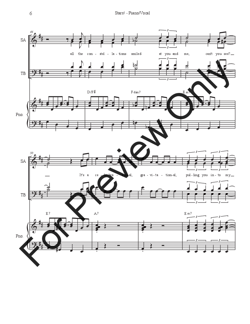 Interstellar SATB Complete Show Bundle