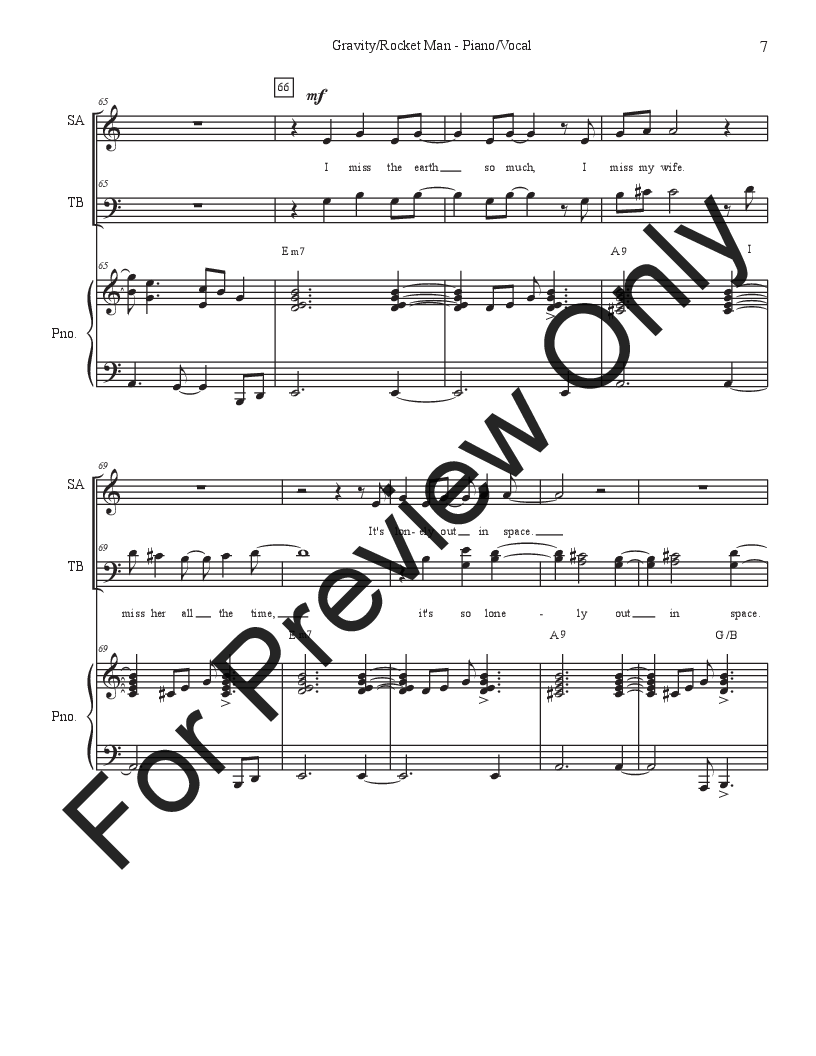 Interstellar SATB Complete Show Bundle