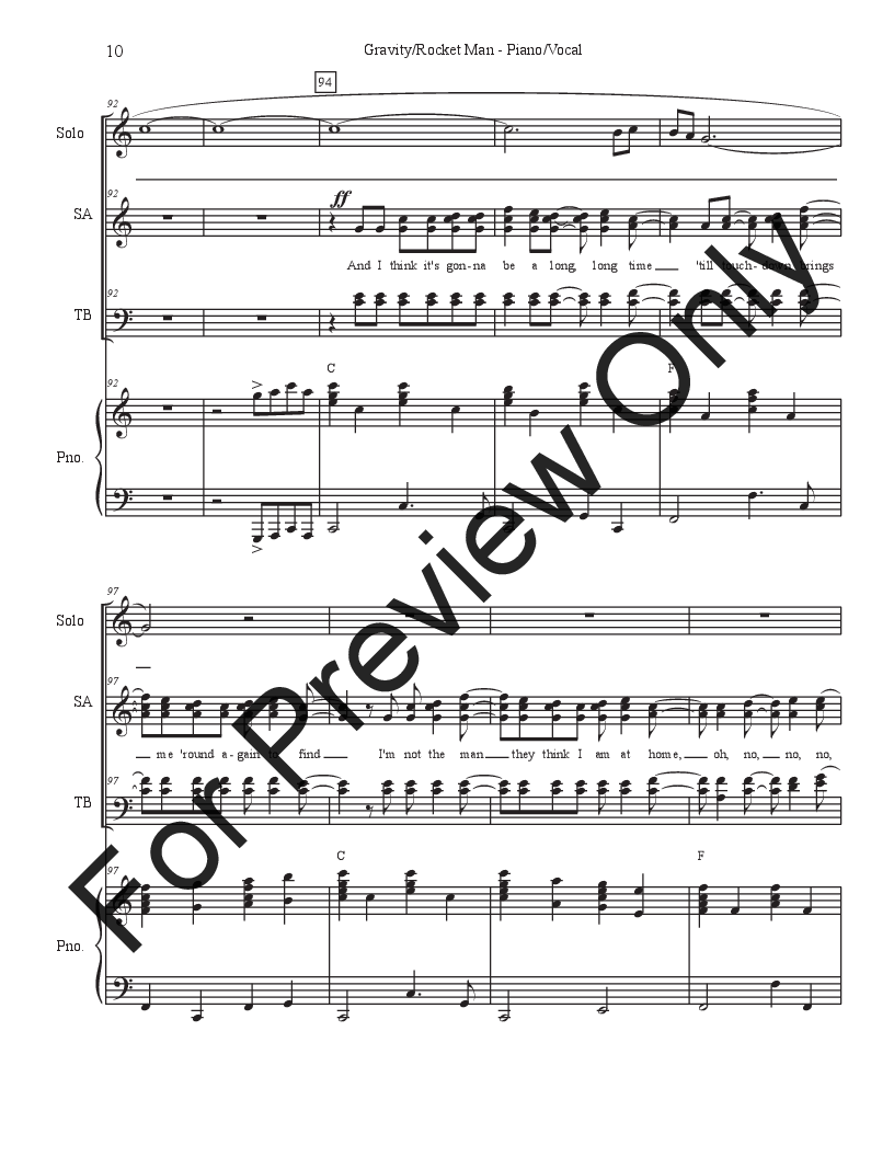 Interstellar SATB Complete Show Bundle